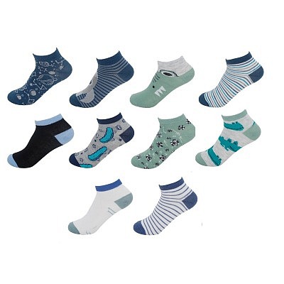 10er Pack Kinder Socken Sport Boys
