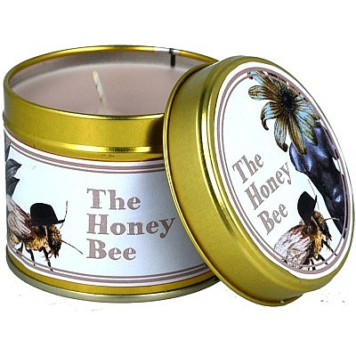 The Honey bee Kerzen in Dose