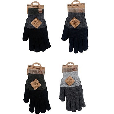 Finger Herren-Handschuhe 'einfach Winter'