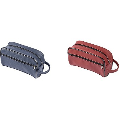 Necessaire / rot & blau
