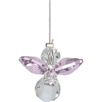 Crystal Engel klein Rosenquarz