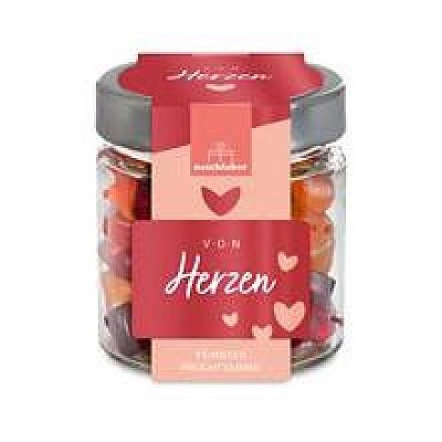 Fruchtgummi im Glas - Von Herzen