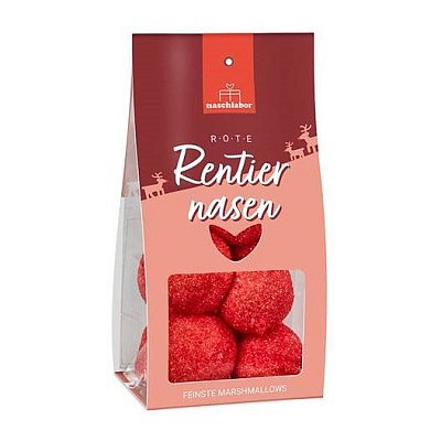 Marshmallows - Rote Rentiernasen