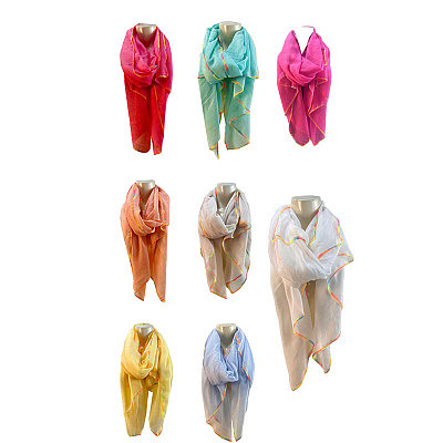 Sommer Damen Schal "Rainbow'