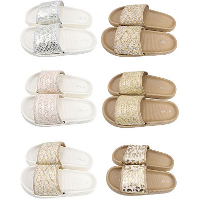 Damen Clou Slipper 'Natur Line"