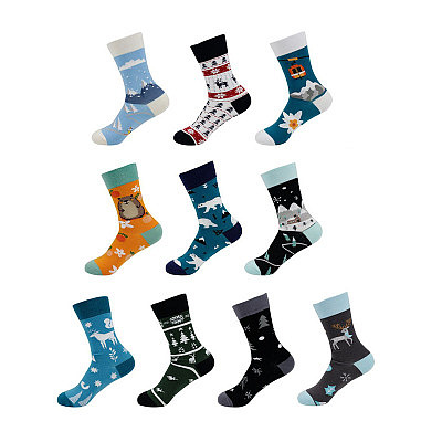 Damen Crazy Socks - Alpen Collection