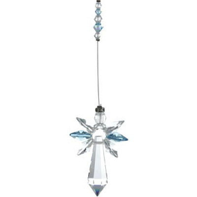 Crystal Engel gross Aquamarin