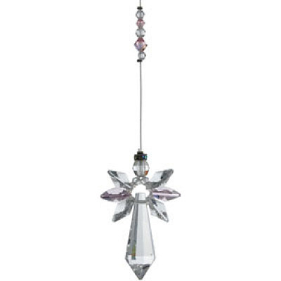 Crystal Engel gross Rosenquarz