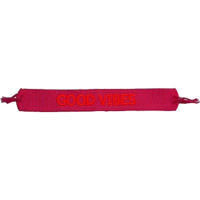 ''Good vibes' Bracelet en tricot
