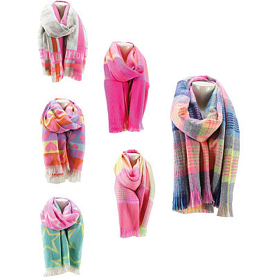 Winter Damen Schal Soft "Wild Love/Leo"