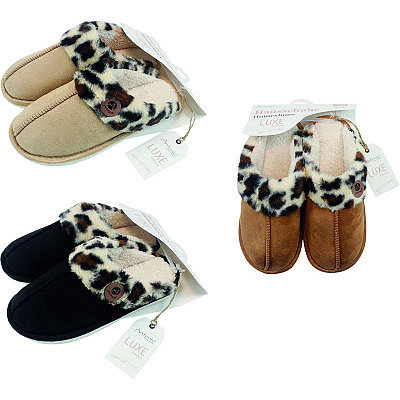Ladies Hausschuhe Leo