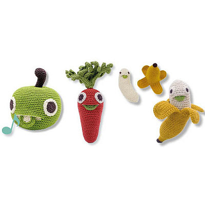 Starter Set (1x Apfel ,1x Banane,1x Rüebli)